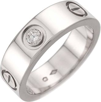 Cartier Platinum 950 Band Ring (Pre-Owned)