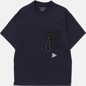 And Wander Maglietta Con Tasca