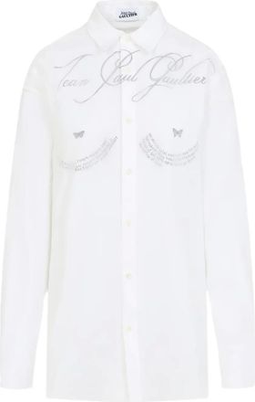 Jean Paul Gaultier Camicia in cotone - Bianco
