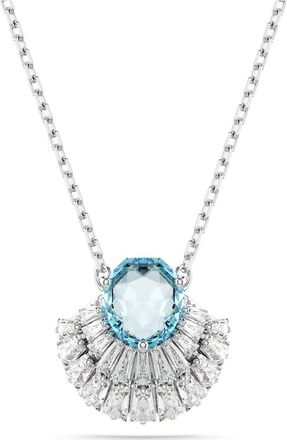 Swarovski Idyllia E Necklace Rhodium Shiny Blue