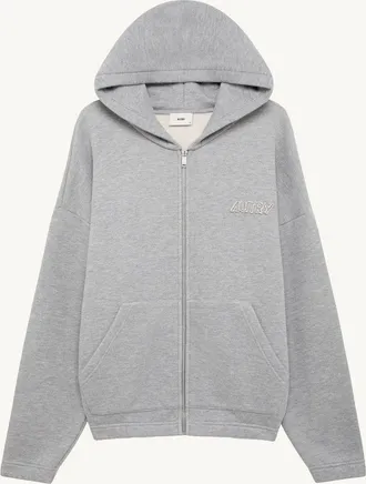 Autry TONAL LOGO FULL ZIP HOODIE UNISEX