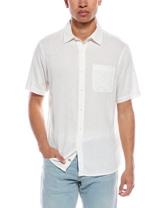 Mr. Swim Mr. Swim Linen-Blend Shirt