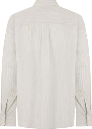 Our Legacy Mens Shirt Striped Cotton Cream