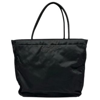 Prada Pre-owned Tote Bags, female, Black, Size: ONE SIZE Pre-owned Vintage Tote Bag