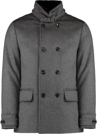 Moorer Cappotto doppiopetto - Grigio