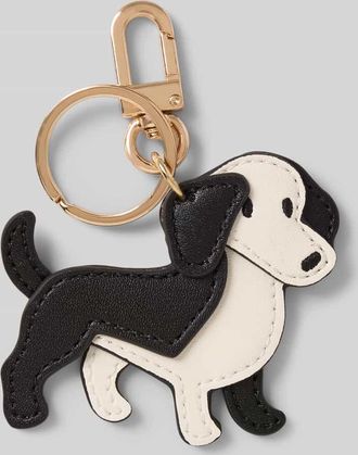 Seidenfelt Manufaktur Schl&uuml;sselanh&auml;nger mit Tier-Motiv Modell Dachshund in Offwhite, Gr&ouml;&szlig;e 1