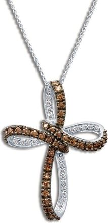 Le Vian Ladies Chocolate Diamonds Fashion Pendant in 14k Vanilla Gold