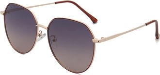 Generic Fashion For Women Polarized Retro Metal Sunglasses Outdoor Sunshade Beach Decoration (Color : E, Size : Medium) 2026