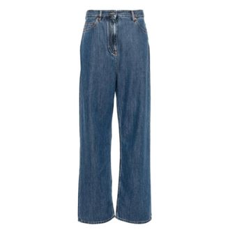 Valentino Dames, Jeans, Blauw, Maat: W26 Katoen