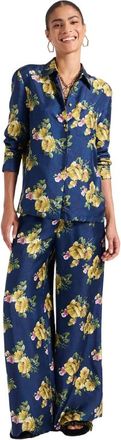 La DoubleJ Palazzo Broek - Dames - Wijde Broeken - Veelkleurig - 2XL - Broeken