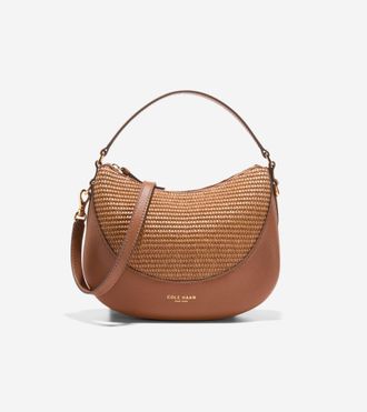 Cole Haan Womens Catarina Small Crossbody Bag - Brown