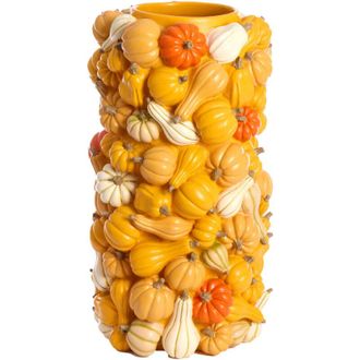 Light & Living Light&living - Vase Pumpkin En Vidrio Amarillo - &Oslash;27,5x49 Cm