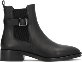 Kazar Stivaletti in pelle Kazar da donna con inserti elastici e fibbia - - Shoes - Donna - Nero - 38 EU