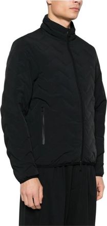 Emporio Armani Gewatteerd Donsjack - Heren - Gewatteerde jassen - Zwart - 4XL - Jassen