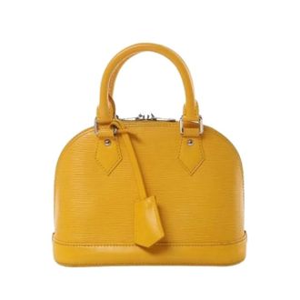 Louis Vuitton Pre-owned Handbags, female, Yellow, Size: ONE SIZE Pre-owned Alma BB