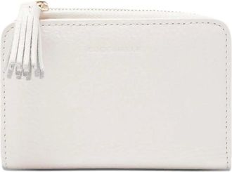 Coccinelle Portafoglio con zip - Bianco