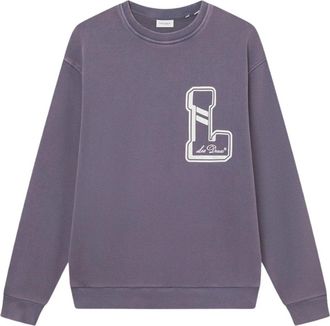 Les Deux Vrijheid Sweatshirt - Heren - Sweatshirts - Paars - XS - Katoen - Hoodies & sweatvesten