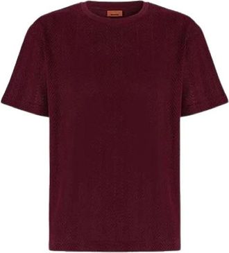 Missoni Heren, Tops, Rood, Maat: L Katoen