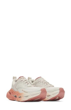 Under Armour UA Halo Racer Running Shoe in Summit White/Pink at Nordstrom, Size 10.5