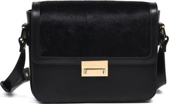 Baldinini Bolso bandolera de pelo de becerro - Bags - Mujer - Negro - ONE SIZE