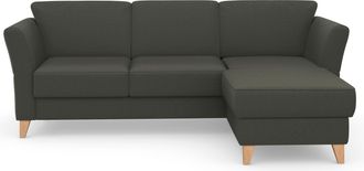 Sit&more Ecksofa »Visby L-Form« Wahlweise mit Bettfunktion und Bettkasten, frei im Raum stellbar