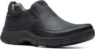 Clarks Walpath Step Slip-On in Black Leather at Nordstrom Rack, Size 10