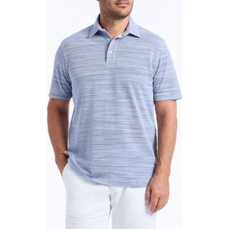 Robert Graham Bogner Polo in Light Blue at Nordstrom, Size Xxx-Large