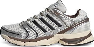 adidas Adistar Control 5 three-stripe sneakers - men - Fabric/Polyurethane/Fabric/Rubber - 11.5 - White