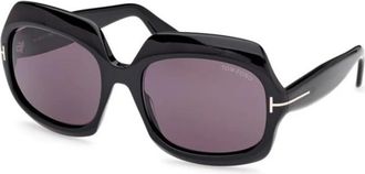 Tom Ford Authentieke REN Bril met Premium Kwaliteit - unisex - Zonnebrillen - Zwart - 60 MM - Accessoires