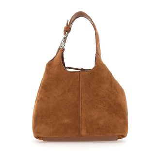 Coccinelle Tassen, Dames, Bruin, ONE Size, Leer, The C-Easy Handtas