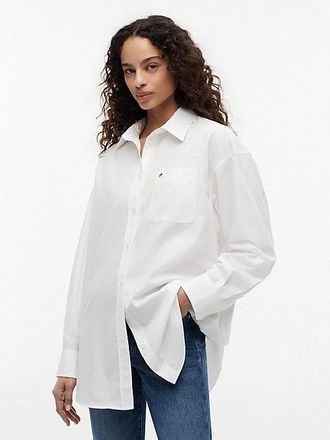 Tommy Hilfiger Oversized Fit Poplin Shirt