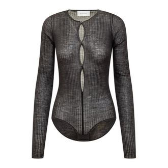 Sportmax Body Dinar - female - Sportmax - Full-Body - Black - L - Tops