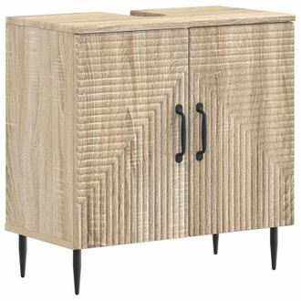 vidaXL Mueble De Lavabo Para Ba&ntilde;o Haarlem Roble Sonoma Vidaxl