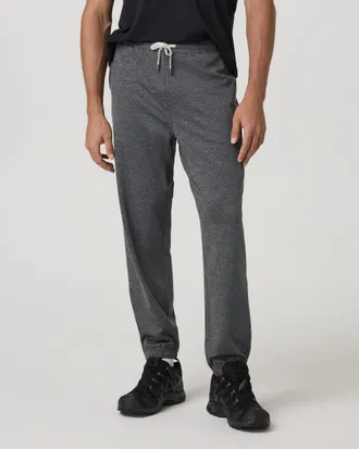 Vuori Clothing Sunday Performance Sweatpant | Charcoal Heather | XS, Size Extra Small