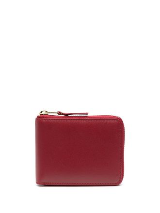 Comme Des Garçons all-around zip wallet - unisex - Calf Leather - One Size - Red
