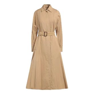 Max Mara Kleedjes, Dames, Bruin, L, Katoen, Dancing Shirt Dress