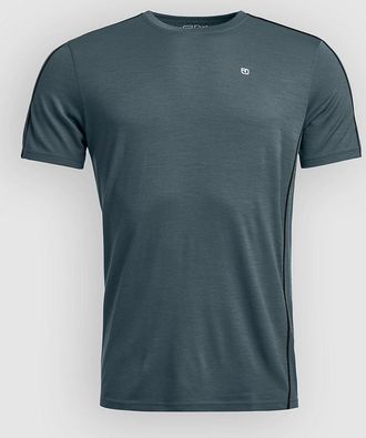 Ortovox 185 Rock N Wool Funktionsshirt grau