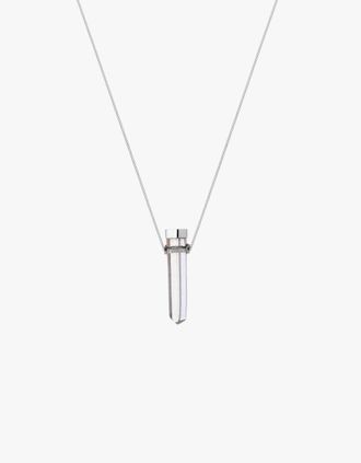 Tutti & Co Womens Cavern Necklace - Silver