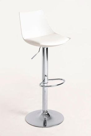 Regalos Miguel Pack 2 Taburetes color blanco en polipiel