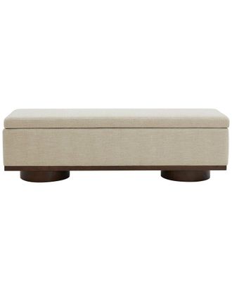 Safavieh Couture Vianna Linen Storage Bench