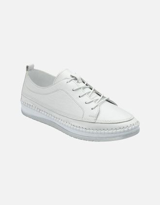 Lotus Womens Rimini Womens Casual Shoes - White - Size: 5