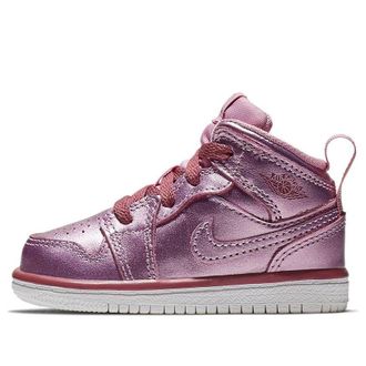 Nike Jordan (TD) Air Jordan 1 Retro Mid SE Pink Rise AV5172-640