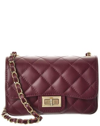 Persaman New York Cynthia Quilted Leather Crossbody