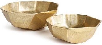 Napa Home & Garden Rova Serving Bowls St/2 in Gold at Nordstrom