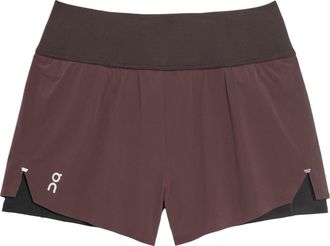 On Running (WMNS) On Running Running Shorts Dark Red 1WE11950398