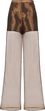 Taller Marmo Pantaloni Marlene - Marrone