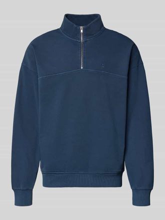 Levi's Sweatshirt mit Rei&szlig;verschluss Modell MARINA QUARTER ZIP in Jeansblau, Gr&ouml;&szlig;e XL