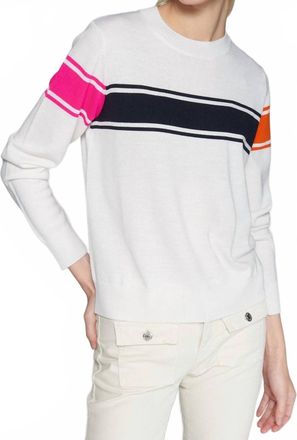 Vilagallo Ski Long Sleeve Sweater In Ecru