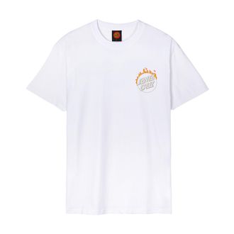 Santa Cruz T-Shirt SANTA CRUZ BURNT OPUS OVRSZD T-SHIRT, Herren, Gr. XXL, weiss (wei&szlig;), Obermaterial: 100% Baumwolle, Shirts T-Shirt