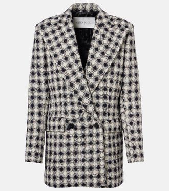 Nina Ricci Double-breasted tweed blazer